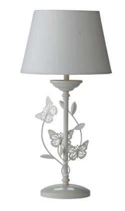 Collection - Butterflies - Table Lamp - Ivory